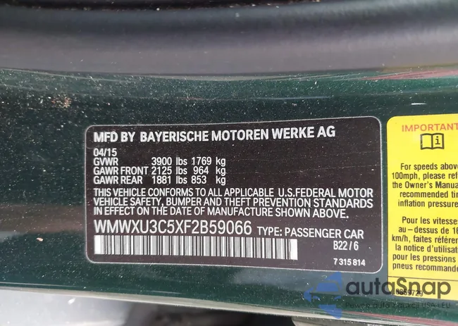 WMWXU3C5XF2B59066: 40900773