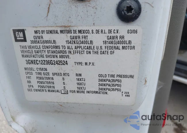 3GNEC12Z06G242524: 41909417