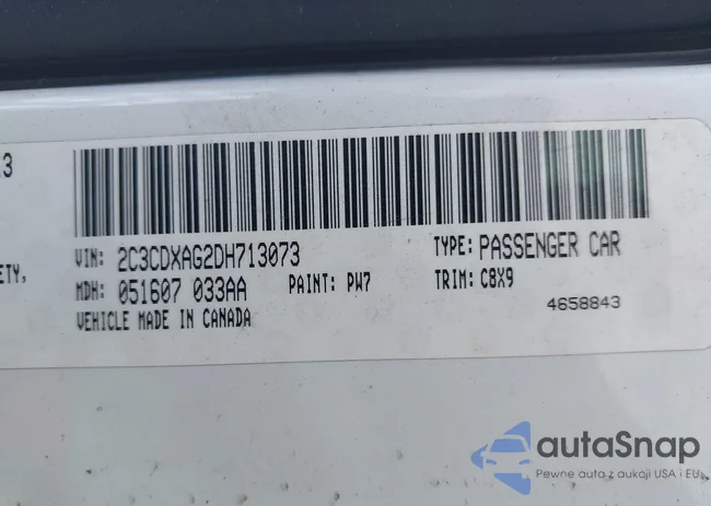 2C3CDXAG2DH713073: 41910464