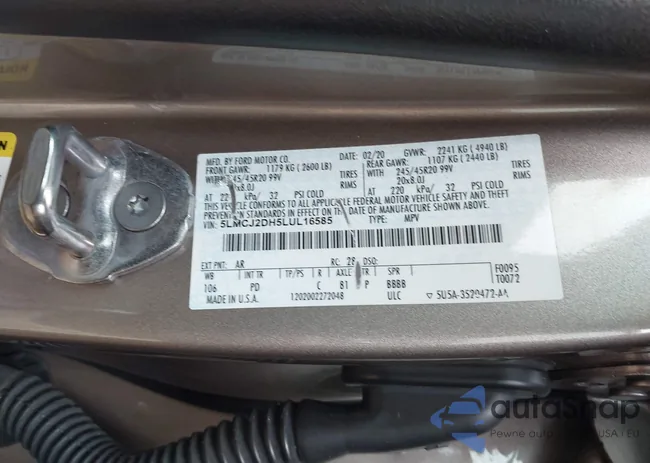 5LMCJ2DH5LUL16585: 41909848