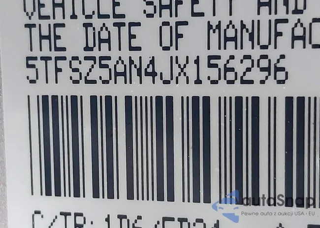 5TFSZ5AN4JX156296: 41911608