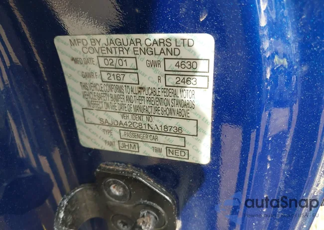 SAJDA42C81NA18736: 41912235