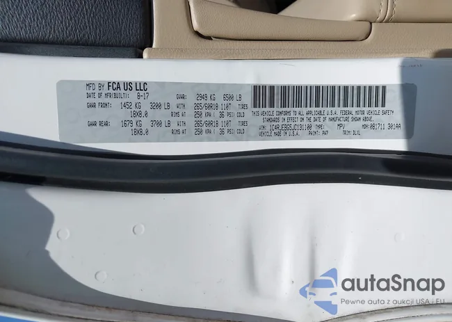 1C4RJEBG5JC131100: 41912261