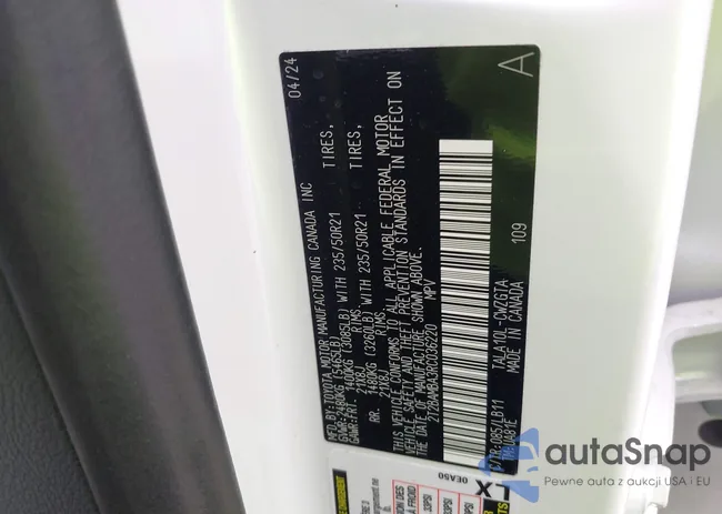 2T2BAMBA3RC036220: 41912482