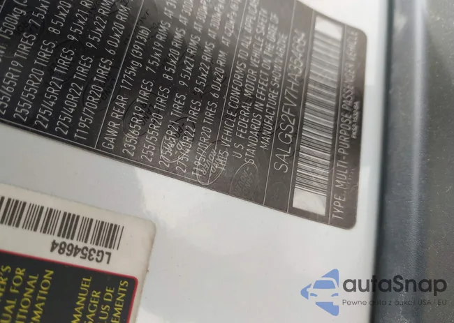 SALGS2FV7HA354684: 41914292