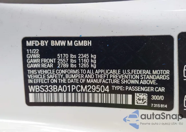 WBS33BA01PCM29504: 41914359