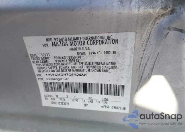 1YVHZ8DH7C5M24249: 41914901