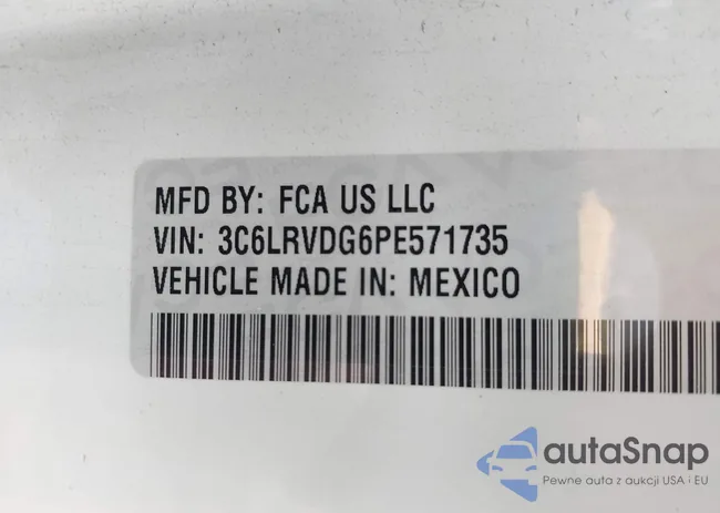 3C6LRVDG6PE571735: 41916183