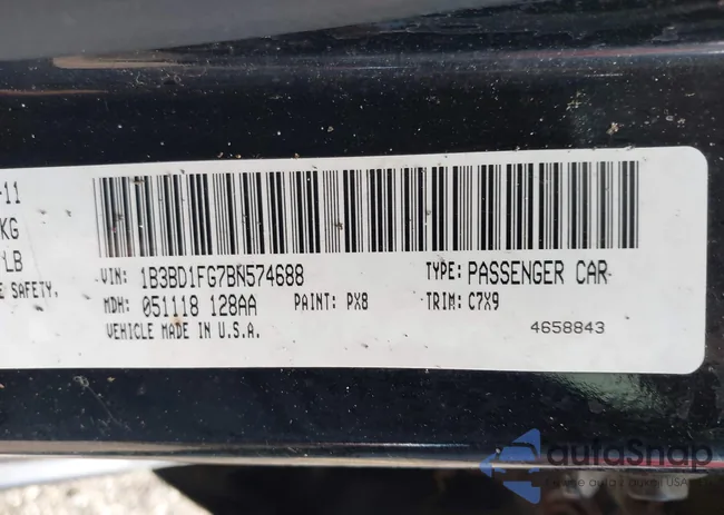 1B3BD1FG7BN574688: 41918048