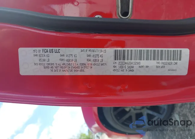 2C3CDXHG2GH132909: 41918228