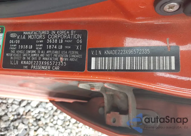 KNADE223X96572335: 41918234