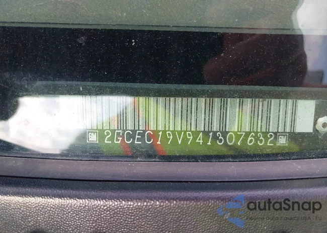 2GCEC19V941307632: 41917937