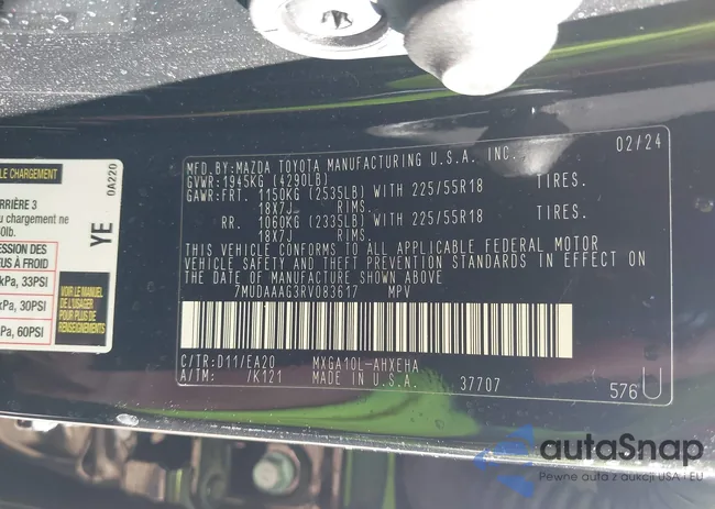 7MUDAAAG3RV083617: 41919029