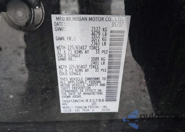 5N1AT2MV7HC835788: 41920543