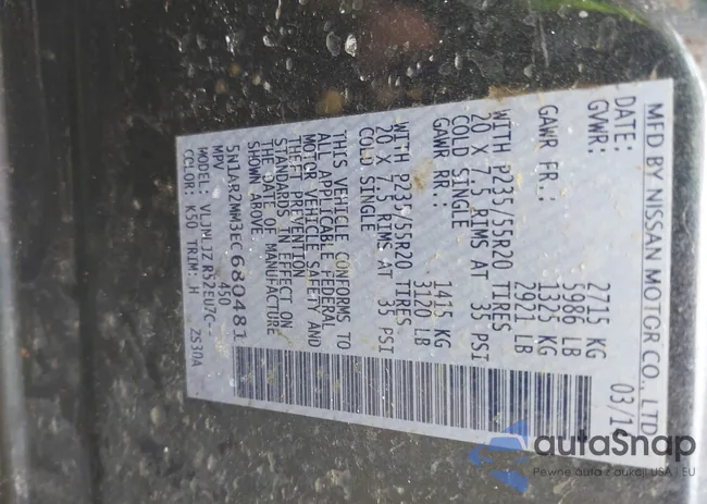 5N1AR2MM3EC680481: 41920556