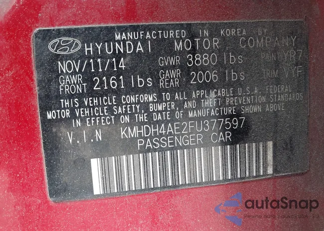 KMHDH4AE2FU377597: 41919776