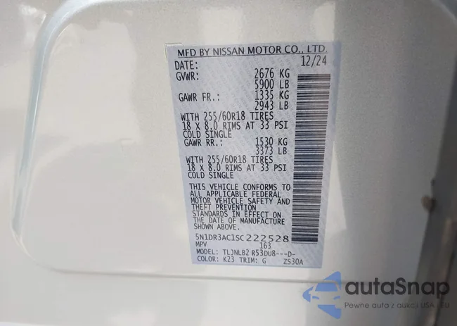 5N1DR3AC1SC222528: 41919805