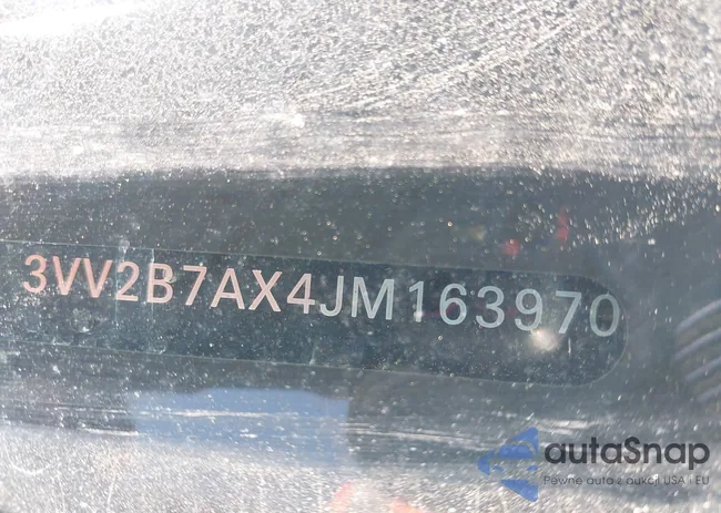 3VV2B7AX4JM163970: 41920022