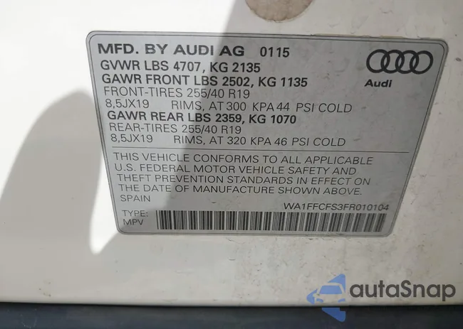 WA1FFCFS3FR010104: 41920632