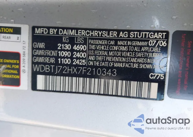 WDBTJ72HX7F210343: 41921946