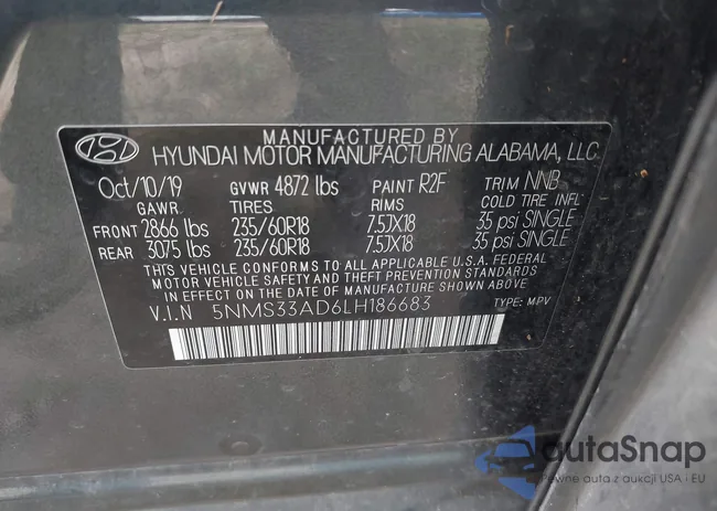 5NMS33AD6LH186683: 41923426