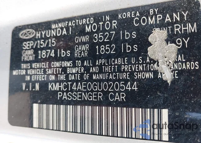 KMHCT4AE0GU020544: 41922723