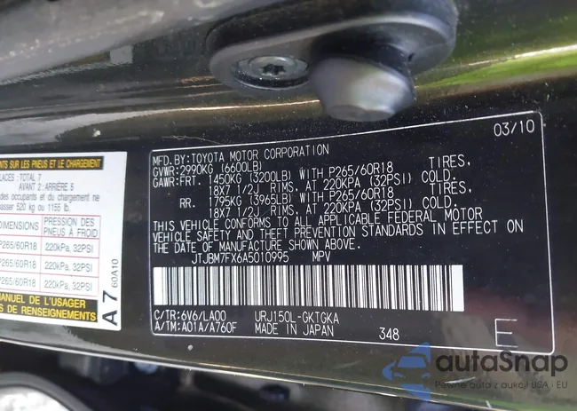 JTJBM7FX6A5010995: 41924132