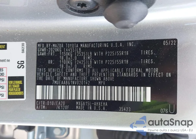 7MUEAABG1NV020142: 41925148