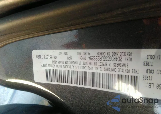 2C4RDGCG5JR299294: 41925329