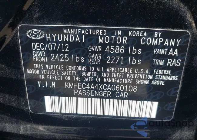 KMHEC4A4XCA060108: 41925592