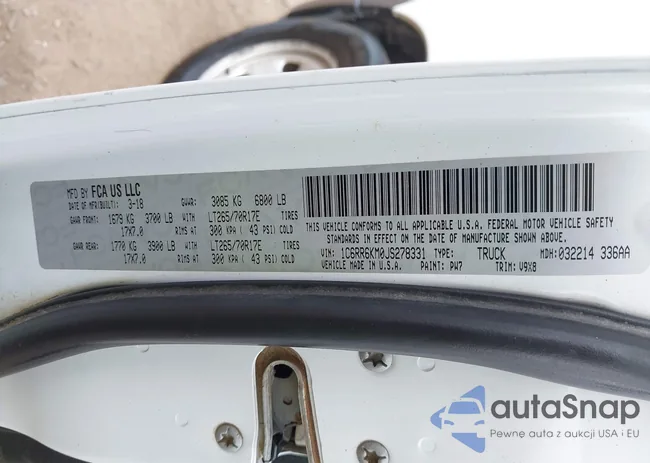 1C6RR6KM0JS278331: 41929093