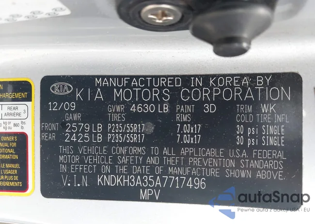 KM8SC13D85U963826: 41929330