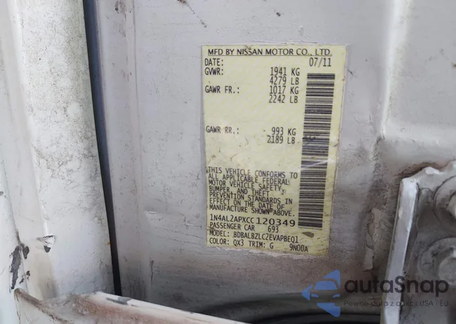 1N4AL2APXCC120349: 41928985