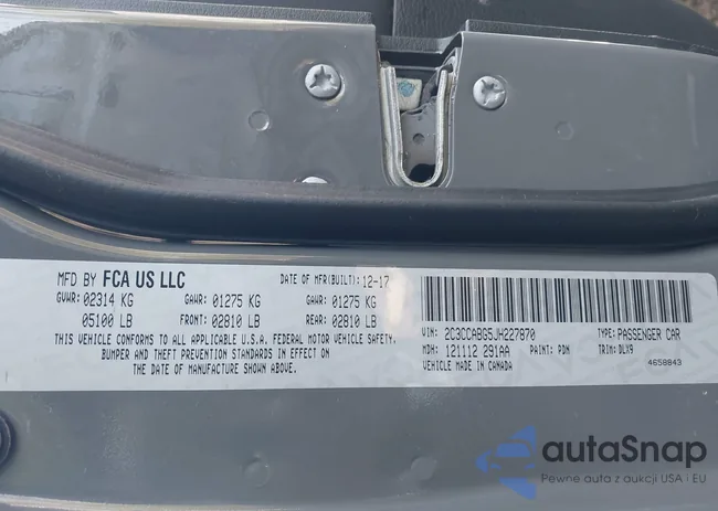 2C3CCABG5JH227870: 41930404