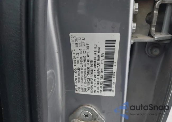 JHLRE387X8C019499: 41930607