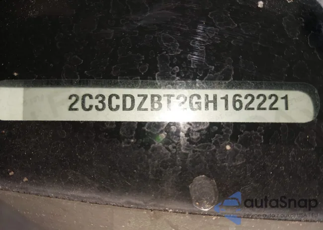 2C3CDZBT2GH162221: 41929800