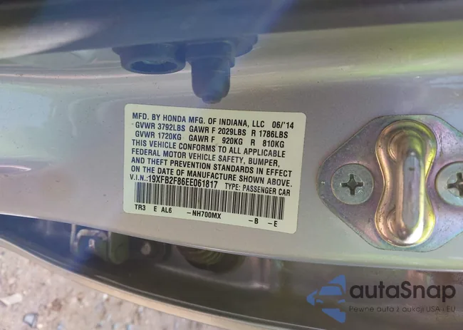 19XFB2F86EE061817: 41929972