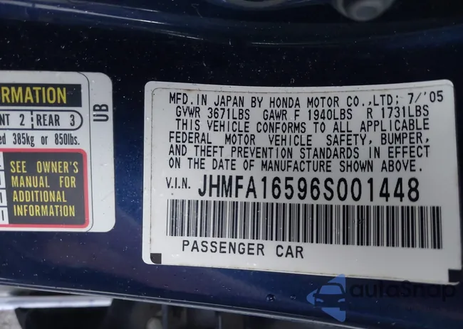 JHMFA16596S001448: 41933442