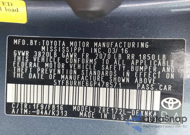 5YFBURHE6GP478571: 41934255