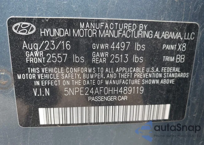 5NPE24AF0HH489119: 41934268