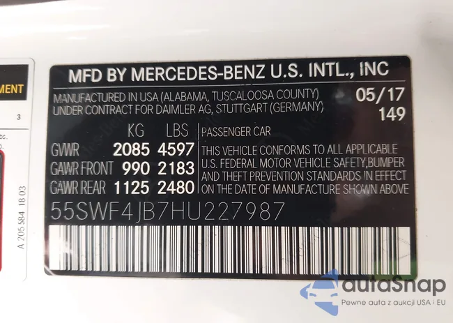 55SWF4JB7HU227987: 41934406