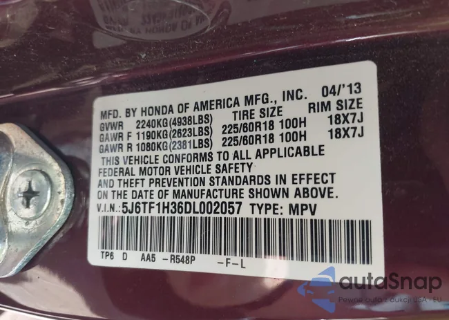 5J6TF1H36DL002057: 41934854