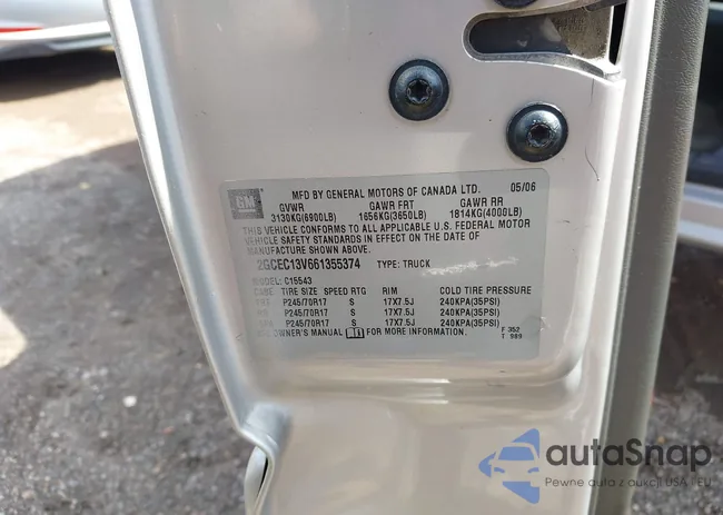 2GCEC13V661355374: 41936331