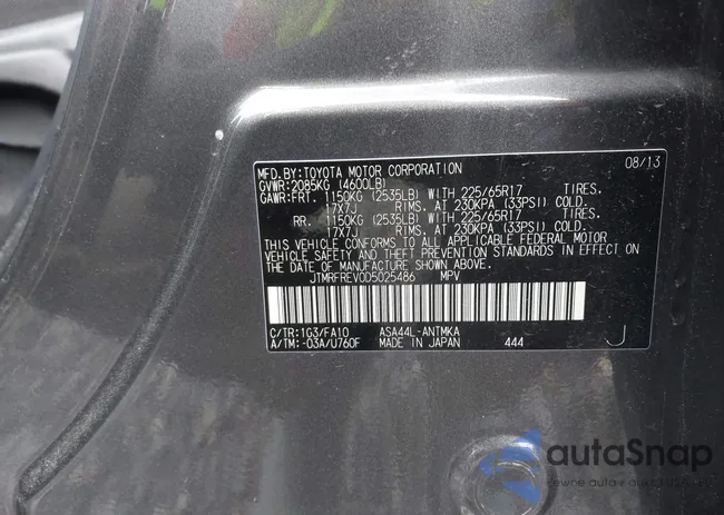 JTMRFREV0D5025486: 41936554