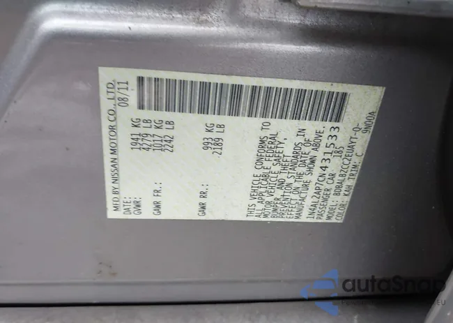 1N4AL2AP7CN431533: 41936614