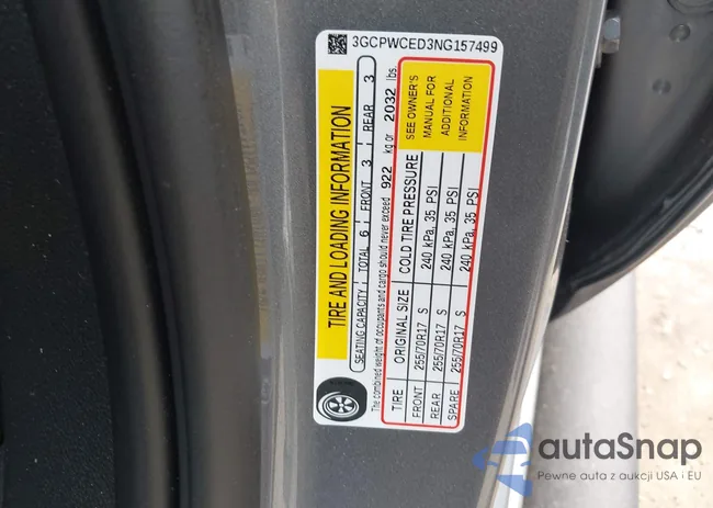 3GCPWCED3NG157499: 41936639