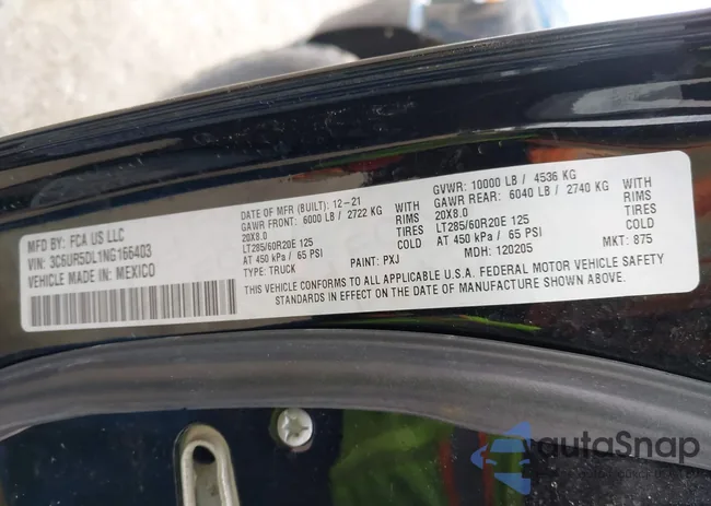 3C6UR5DL1NG166403: 41936951