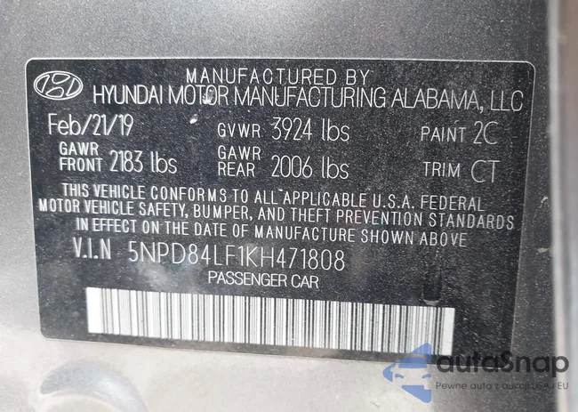 5NPD84LF1KH471808: 41937923