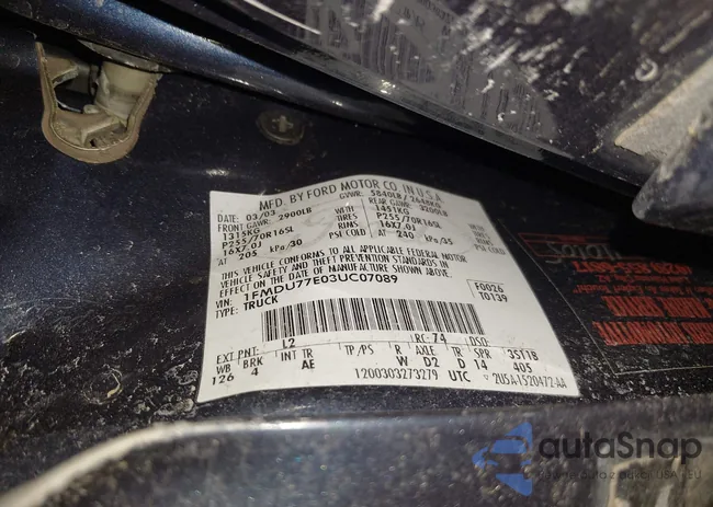 1FMDU77E03UC07089: 41938966