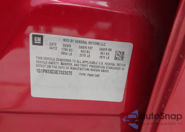 1G1PK5SC9C7323075: 41940152